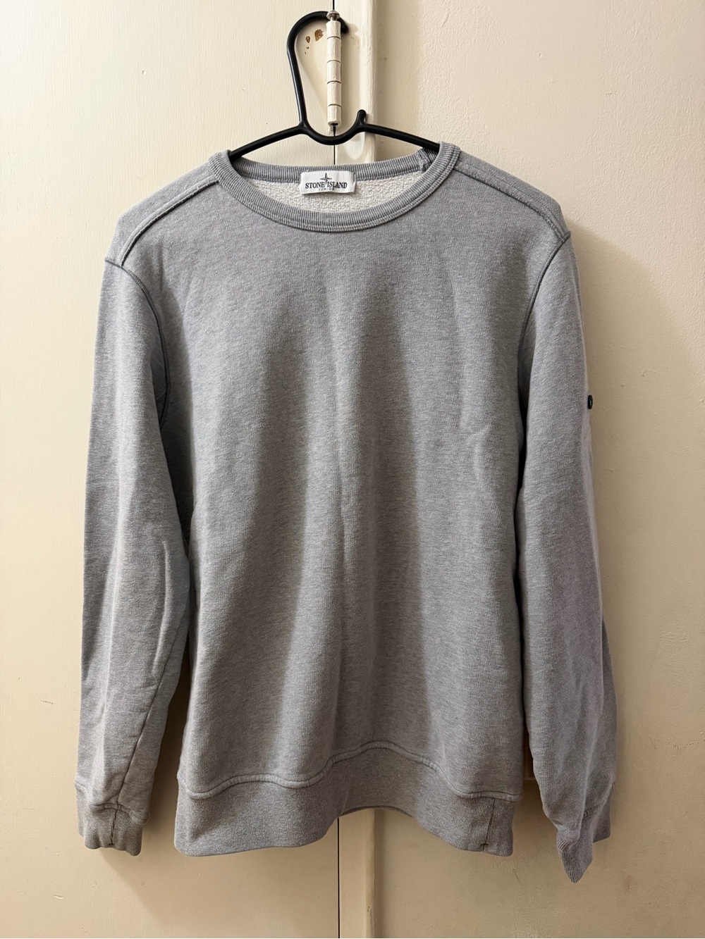 Stone Island Light Grey Crewneck Sweatshirt